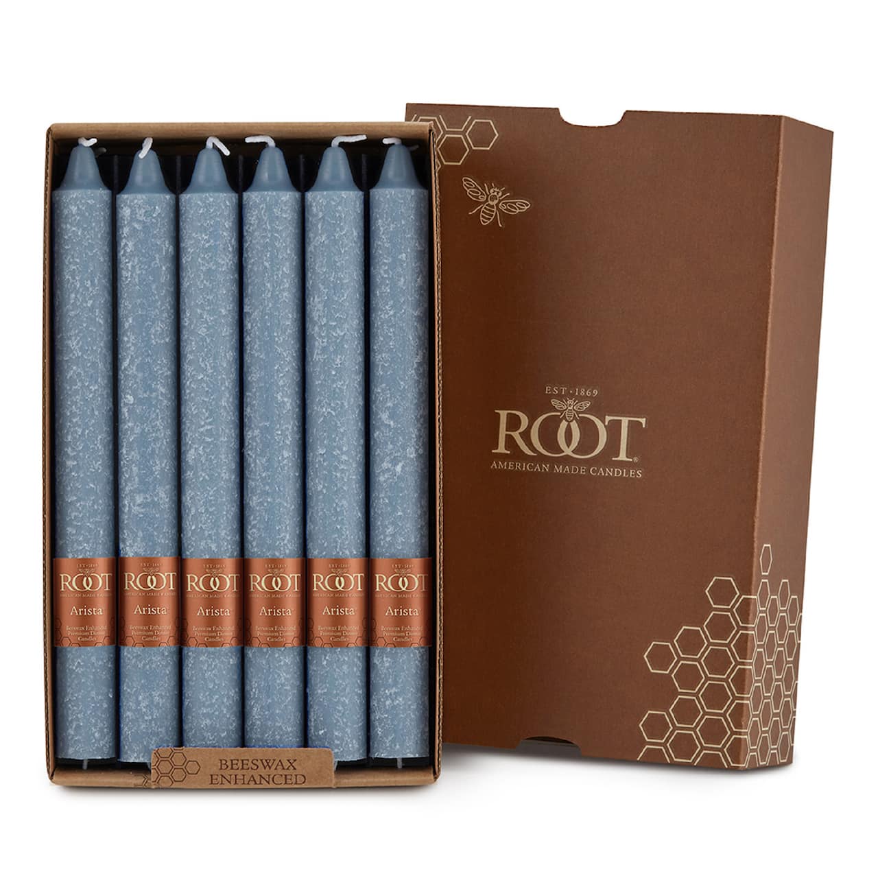 Root Candles 9" Unscented Timberline™ Arista™ Taper Candles, 12ct.